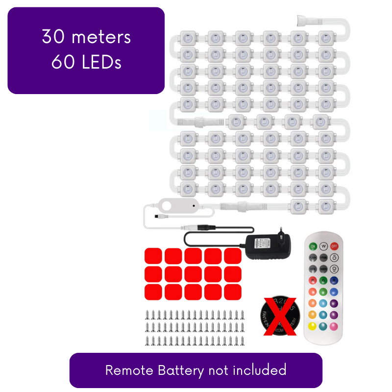 FestiveGlow Smart RGBIC Permanent Outdoor Lights