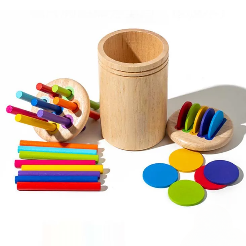 Wooden Color Sorting Toy