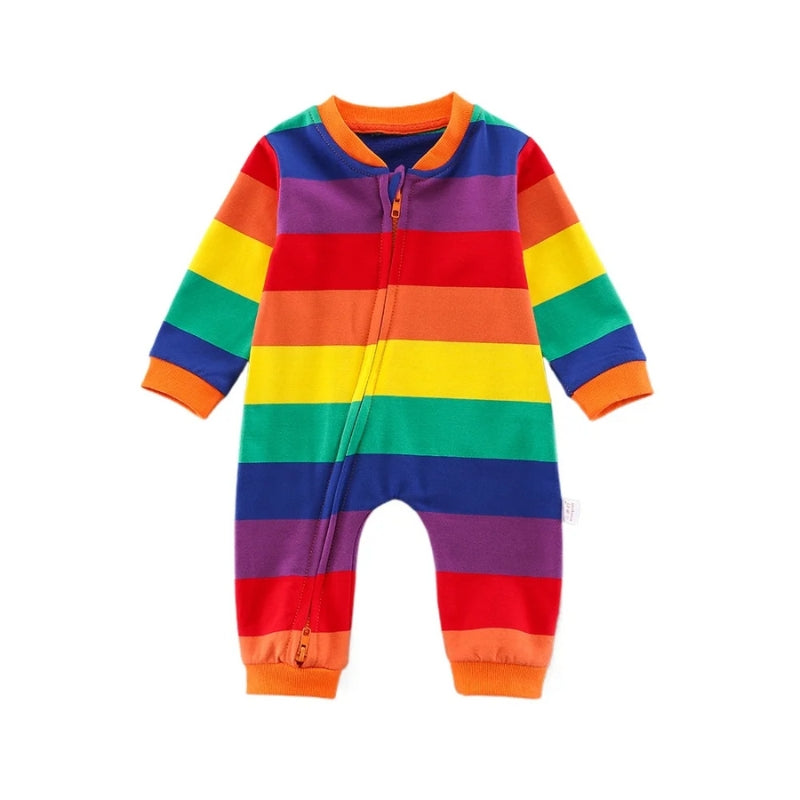 Unisex Rainbow Onesies for Babies