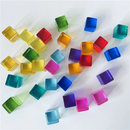 Rainbow Translucent Acrylic Stacking Blocks