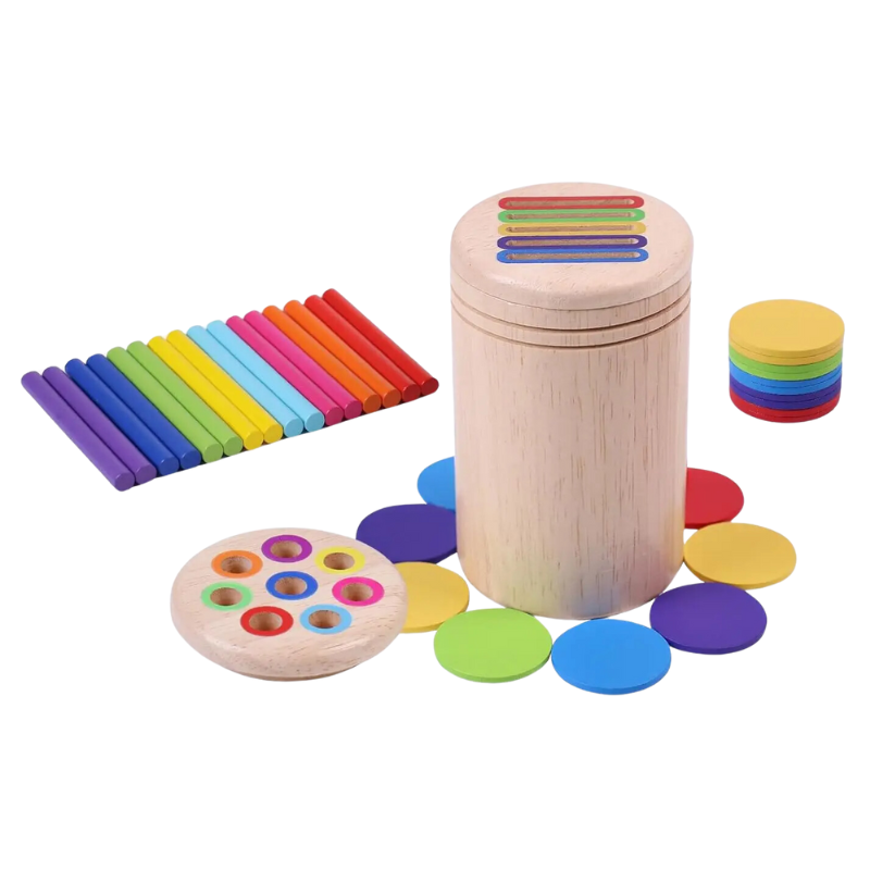 Wooden Color Sorting Toy