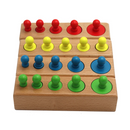 Montessori Cylinder Socket Puzzle Toy