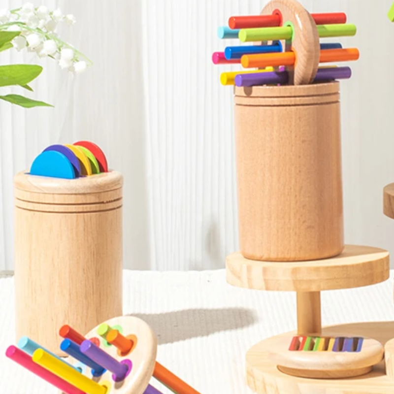 Wooden Color Sorting Toy