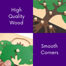 Montessori Wooden Nature Puzzle