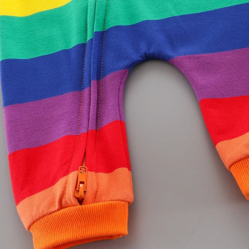 Unisex Rainbow Onesies for Babies