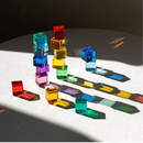 Rainbow Translucent Acrylic Stacking Blocks