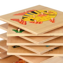 Montessori Wooden Nature Puzzle
