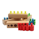 Montessori Cylinder Socket Puzzle Toy