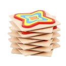 Montessori Inspired Wooden Geometric Puzzle – Spark Curiosity and Fine Motor Skills