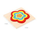 Montessori Inspired Wooden Geometric Puzzle – Spark Curiosity and Fine Motor Skills