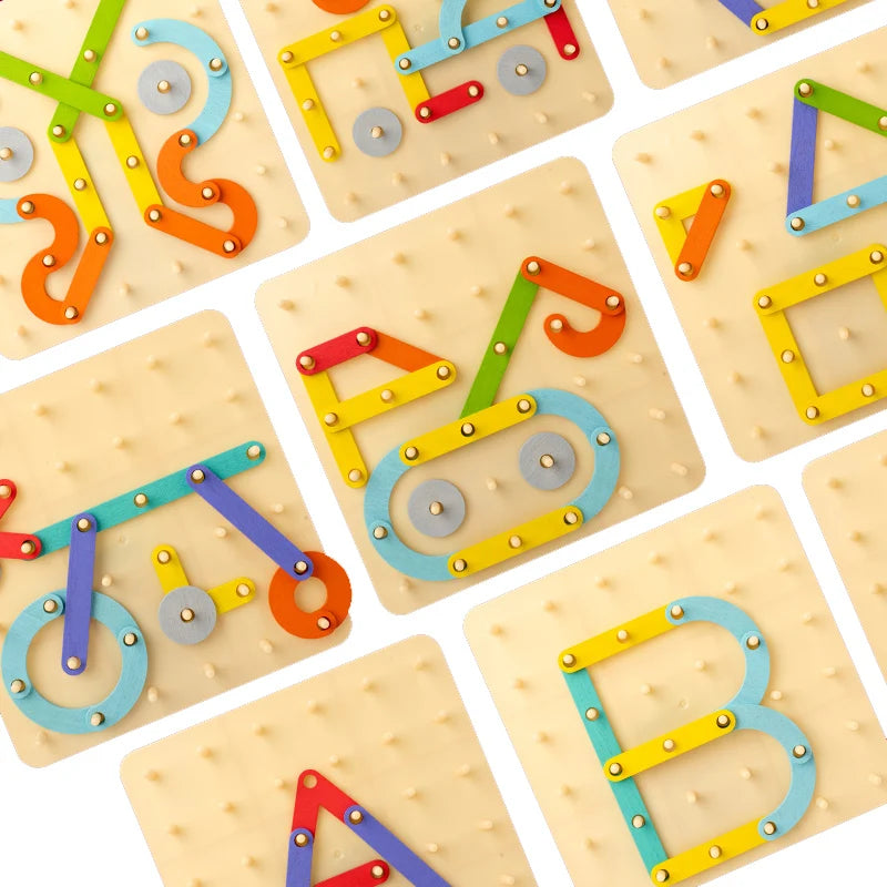 Creative Geometric Board Puzzle – Unlock Logic and Imagination