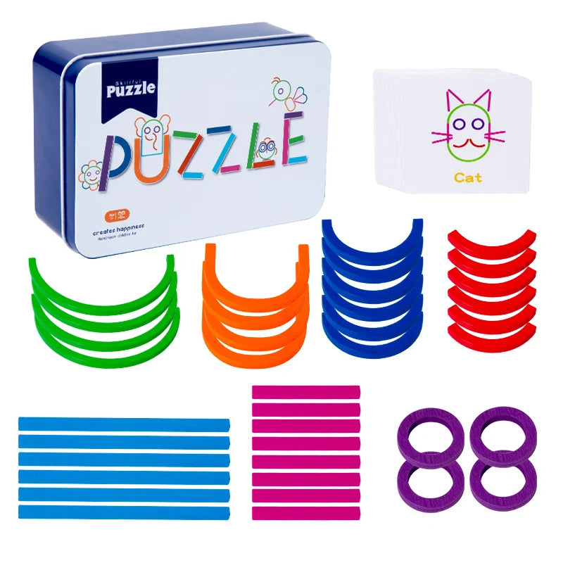 Creative Colorful Building Blocks Set – Stimulate Imagination & Skill-Building Fun